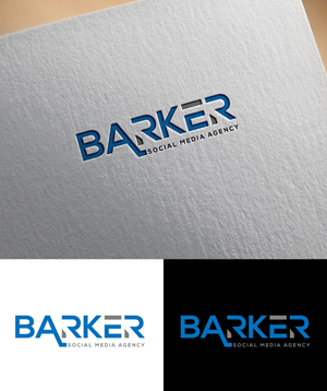 Logo Design by akdesigner99 for Barker Social Media Agency | Design #32714569