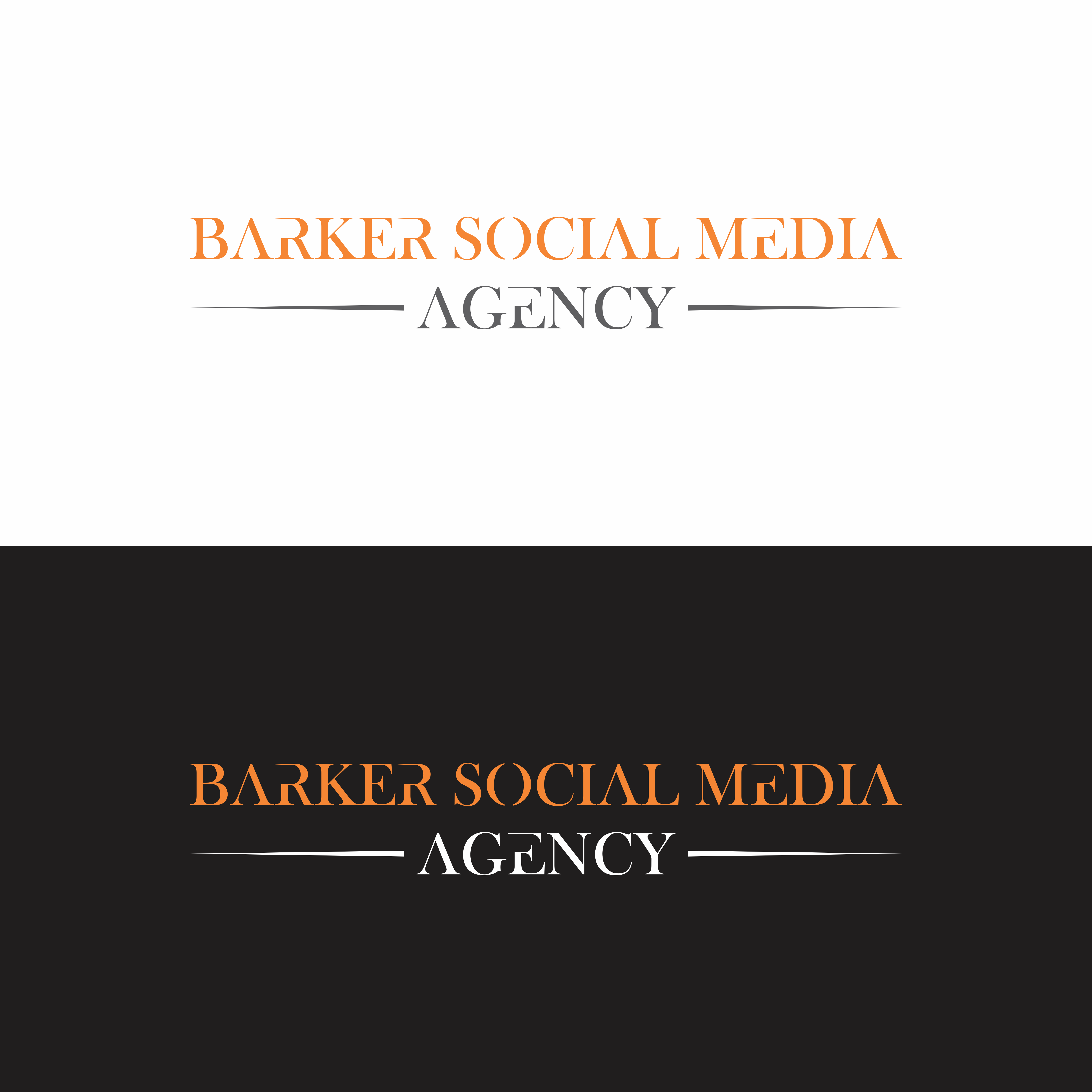 Logo Design by cahdesign for Barker Social Media Agency | Design #32714904