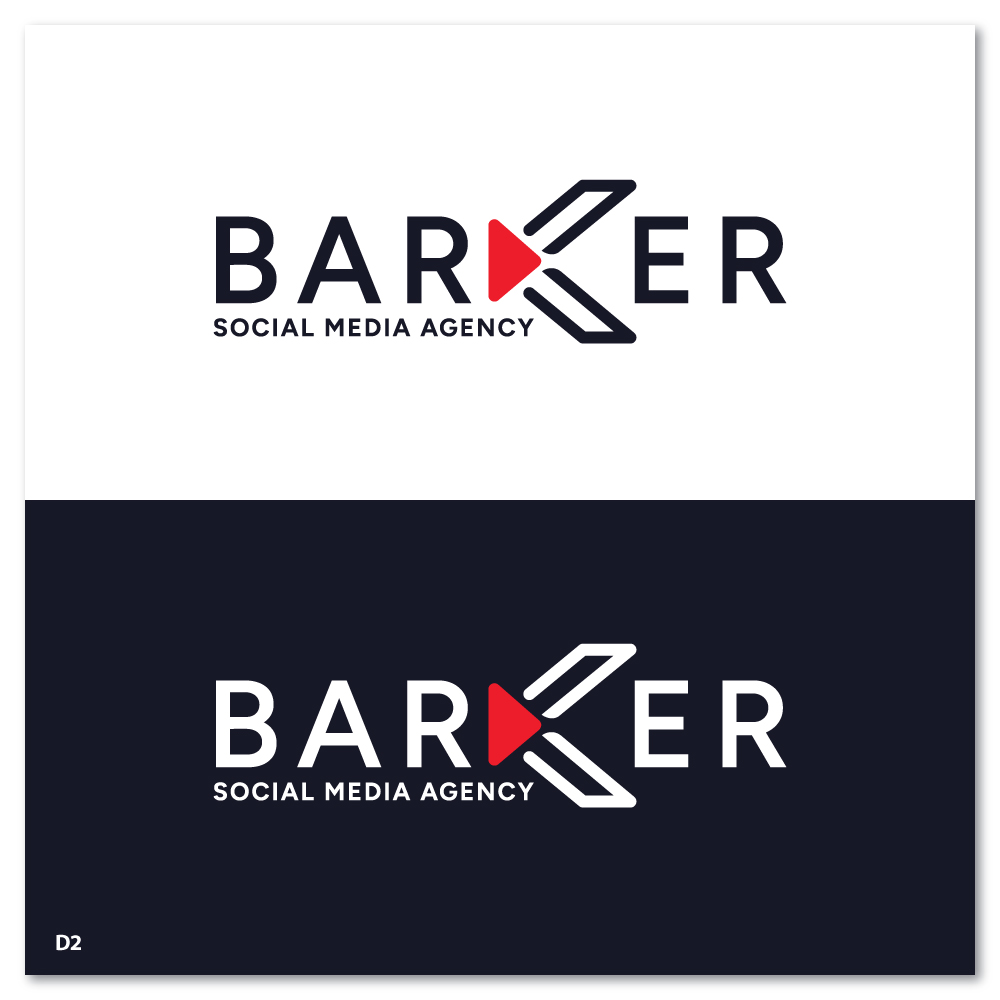 Logo Design by Sujit Banerjee for Barker Social Media Agency | Design #32711420