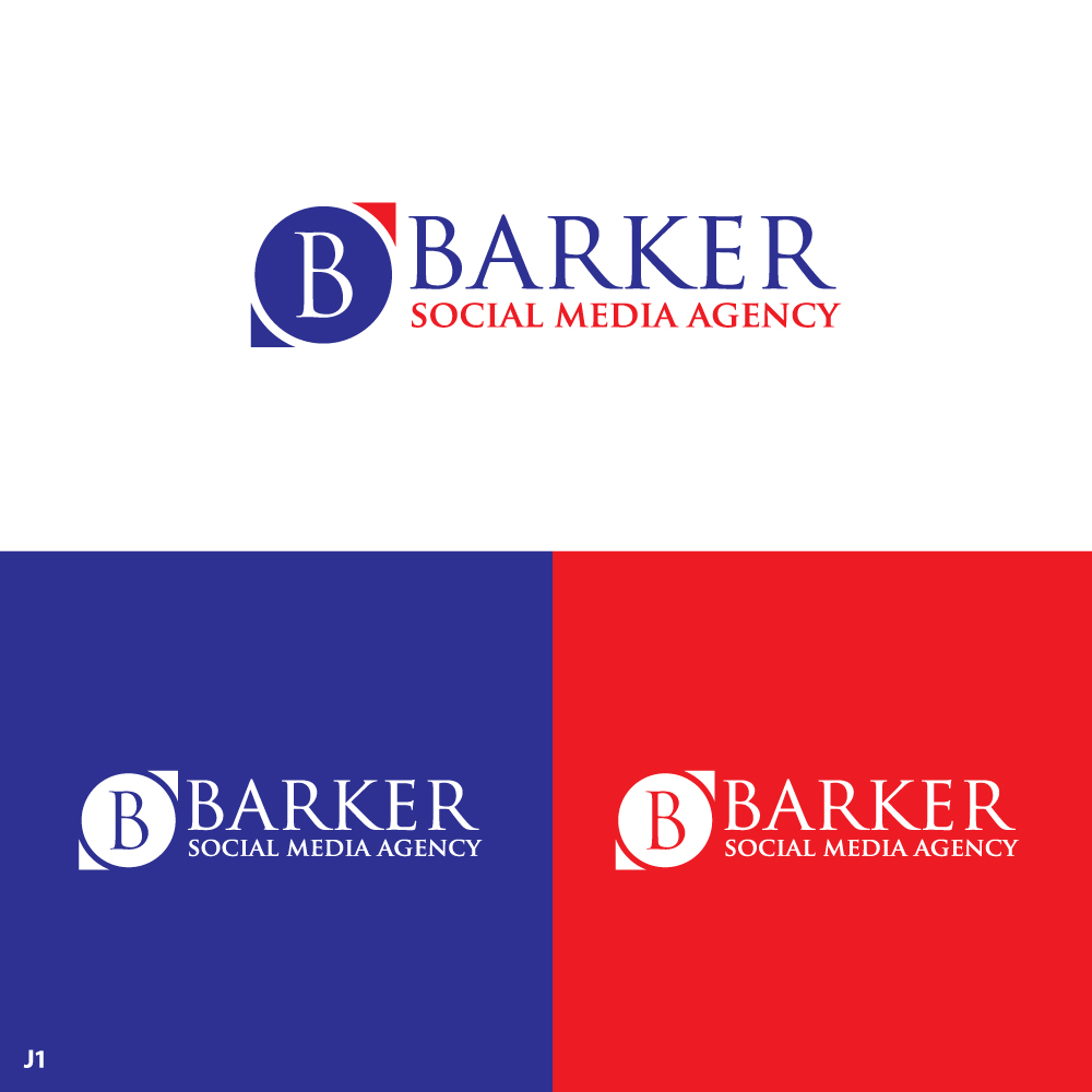 Logo-Design von Sujit Banerjee für Barker Social Media Agency | Design #32711421
