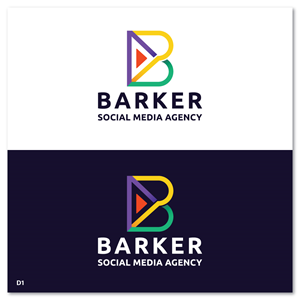 Logo Design by Sujit Banerjee for Barker Social Media Agency | Design: #32711422