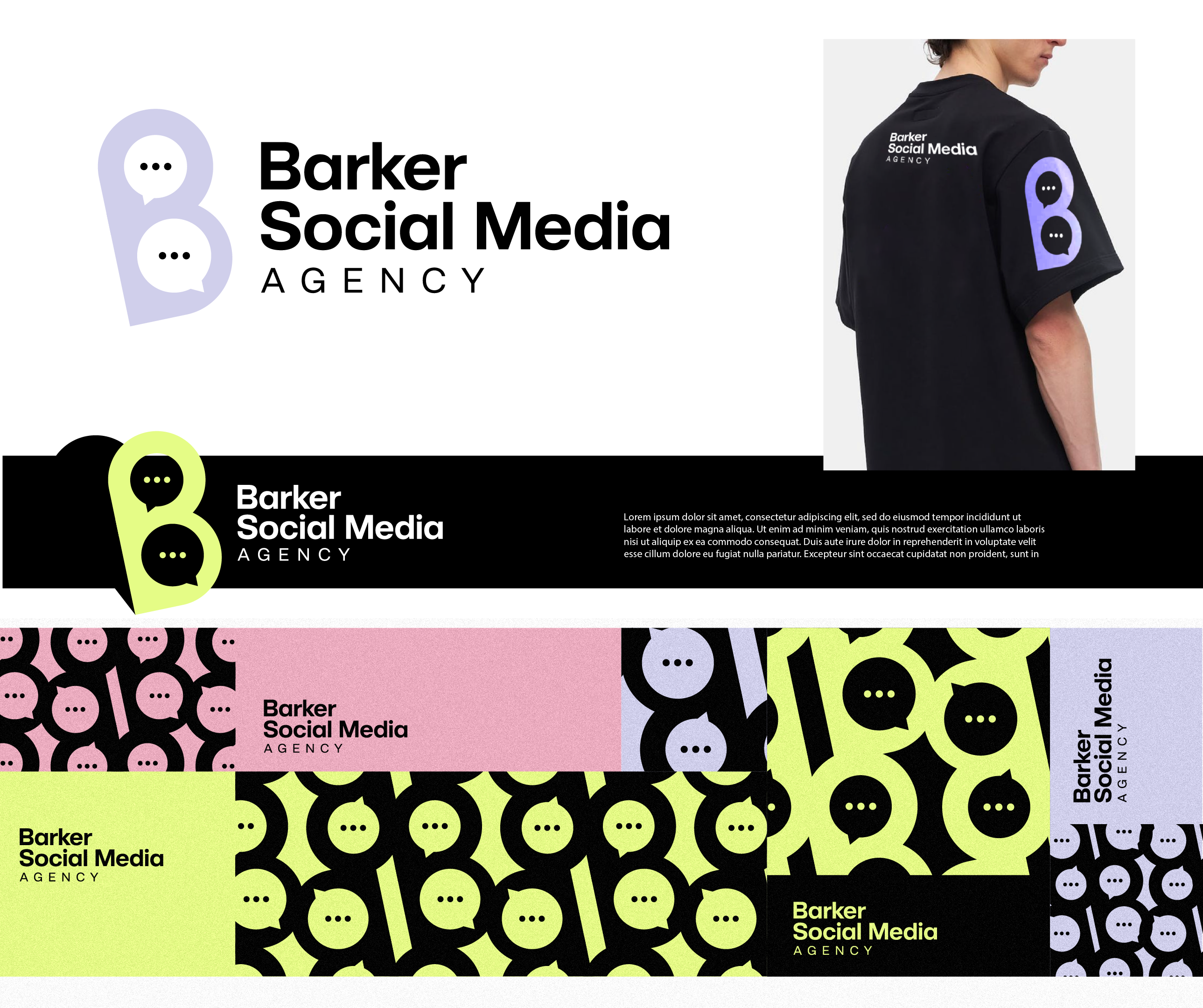 Logo Design by JTdsign for Barker Social Media Agency | Design #32710779