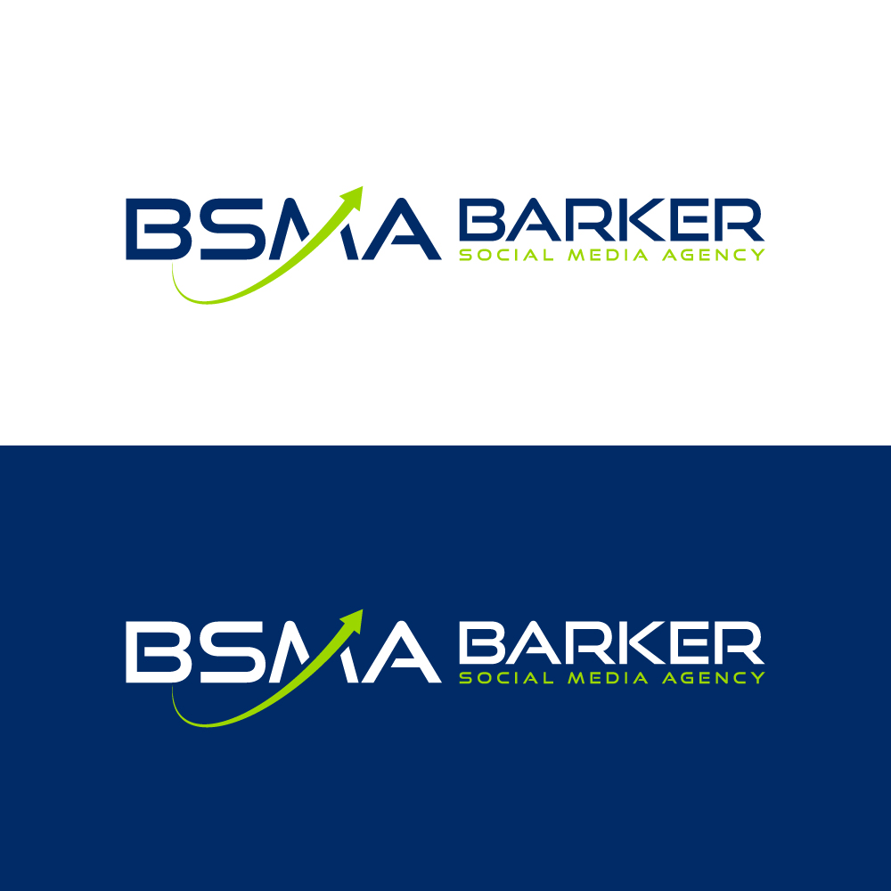 Logo-Design von Znuj Esilas für Barker Social Media Agency | Design #32708584