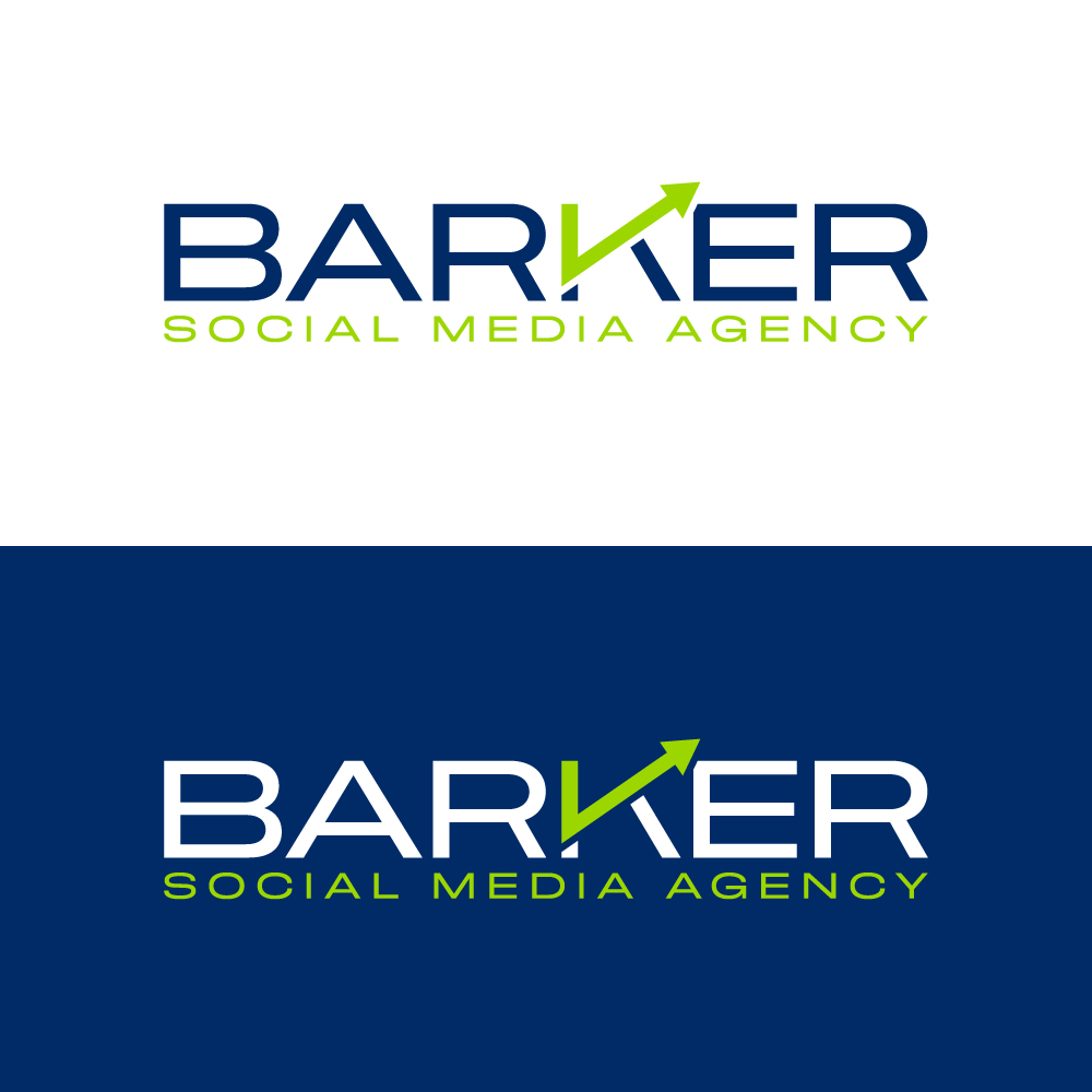 Logo-Design von Znuj Esilas für Barker Social Media Agency | Design #32708585