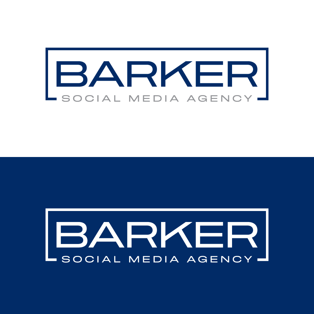 Logo-Design von Znuj Esilas für Barker Social Media Agency | Design #32708586
