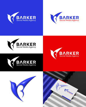 Logo Design by kasva1 for Barker Social Media Agency | Design: #32709353