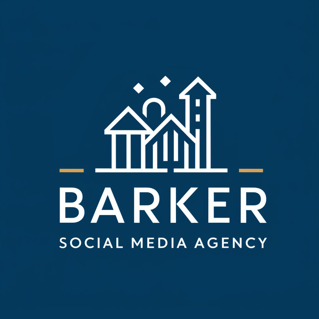 Diseño de Logo por Paresh Sukhejas para Barker Social Media Agency | Diseño #32710552