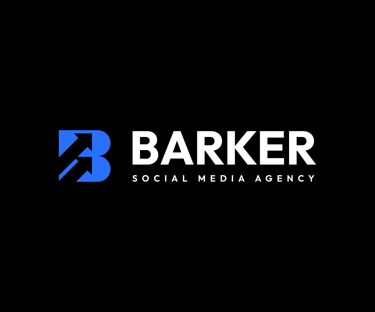 Logo-Design von _Asadancs für Barker Social Media Agency | Design #32709108
