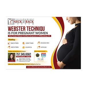 Graphic Design by Sun Creative for Williamsburg Neck and Back Center | Design: #32720019