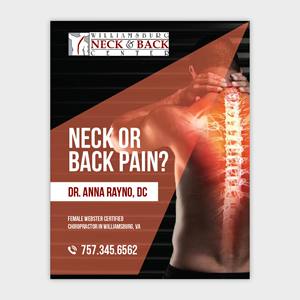 Graphic Design by YourLogoMaster for Williamsburg Neck and Back Center | Design: #32722438