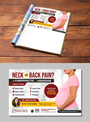 Graphic Design by debdesign for Williamsburg Neck and Back Center | Design: #32716784