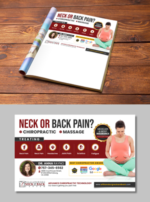 Graphic Design by debdesign for Williamsburg Neck and Back Center | Design: #32719841