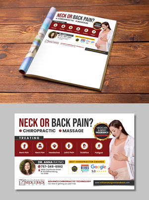 Graphic Design by debdesign for Williamsburg Neck and Back Center | Design: #32719842