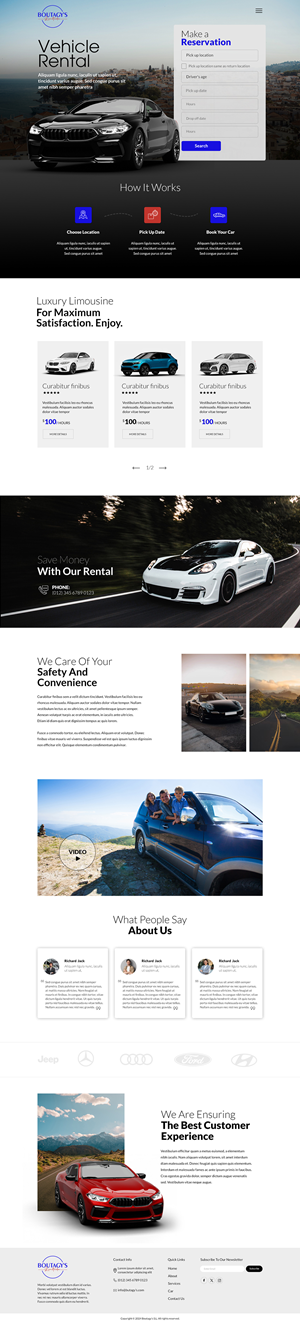 Web Design by Revolt Team for Boutagy's Ltd | Design: #32730581