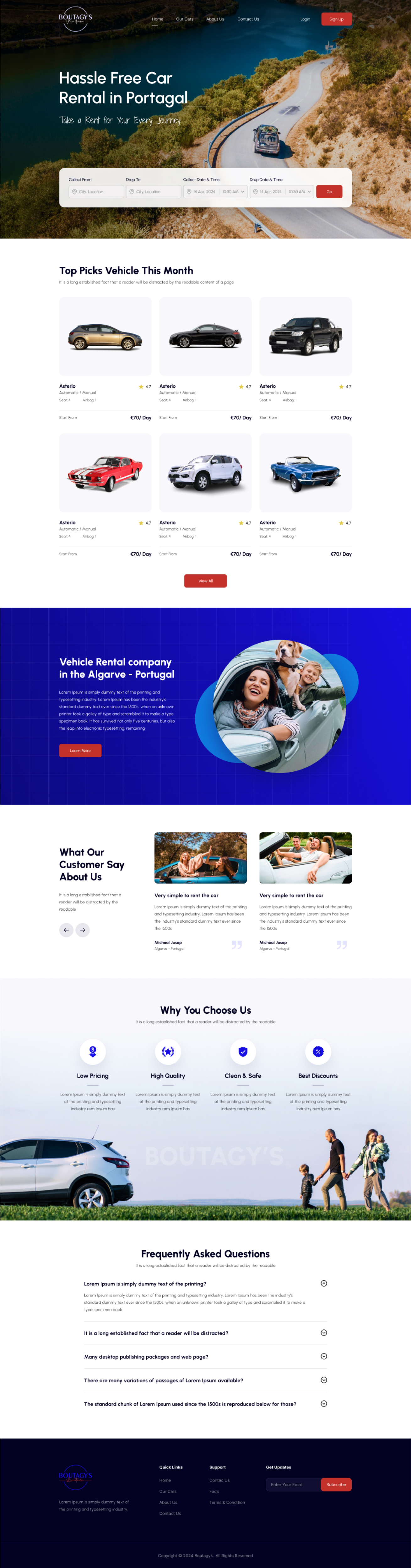 Web Design by Designer Amal for Boutagy's Ltd | Design: #32735397