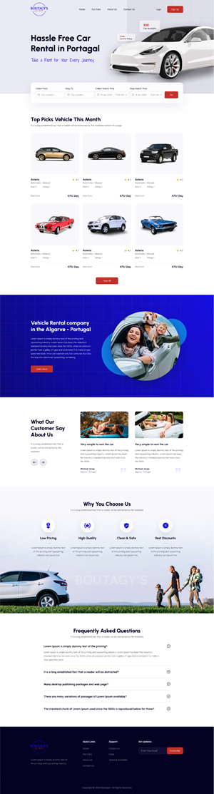 Web Design by Designer Amal for Boutagy's Ltd | Design: #32735548