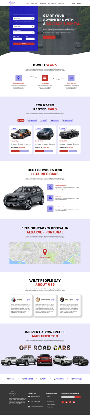 Web Design by Hafsa Fatymah for Boutagy's Ltd | Design #32744004
