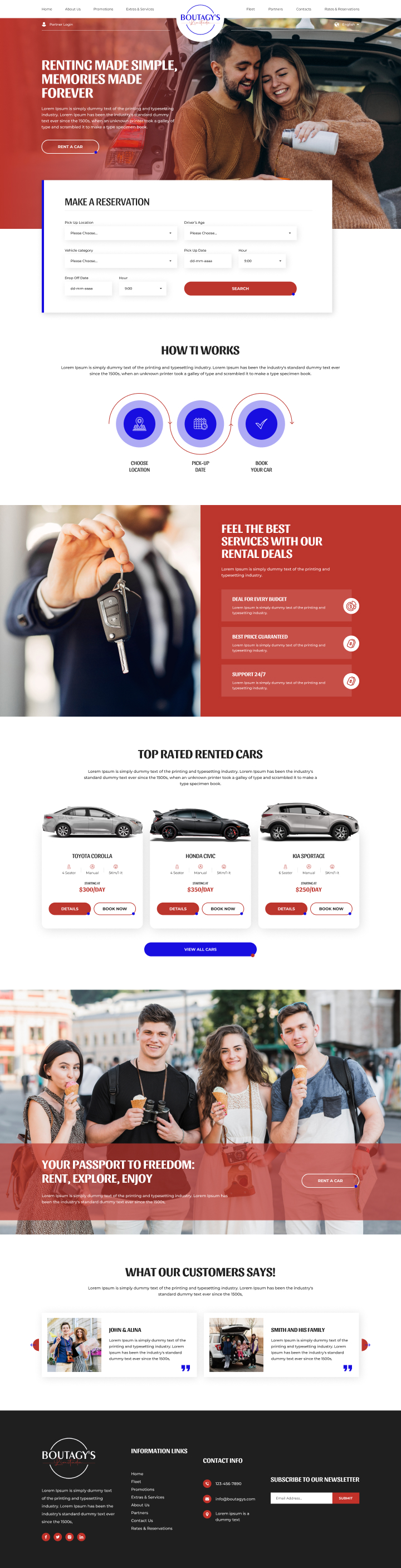 Web Design by Hafsa Fatymah for Boutagy's Ltd | Design #32747505