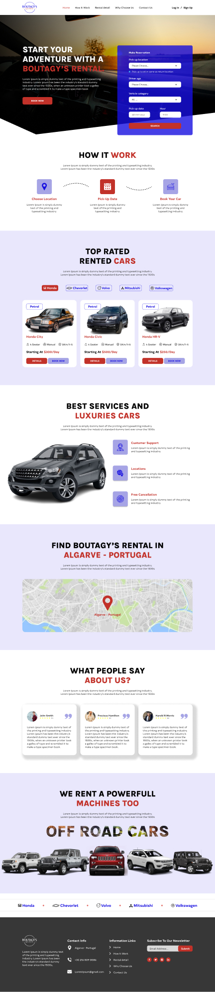 Web Design by Hafsa Fatymah for Boutagy's Ltd | Design #32747507
