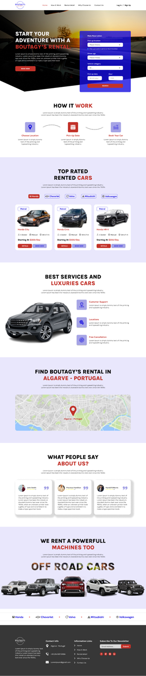 Web Design by Hafsa Fatymah for Boutagy's Ltd | Design: #32747507
