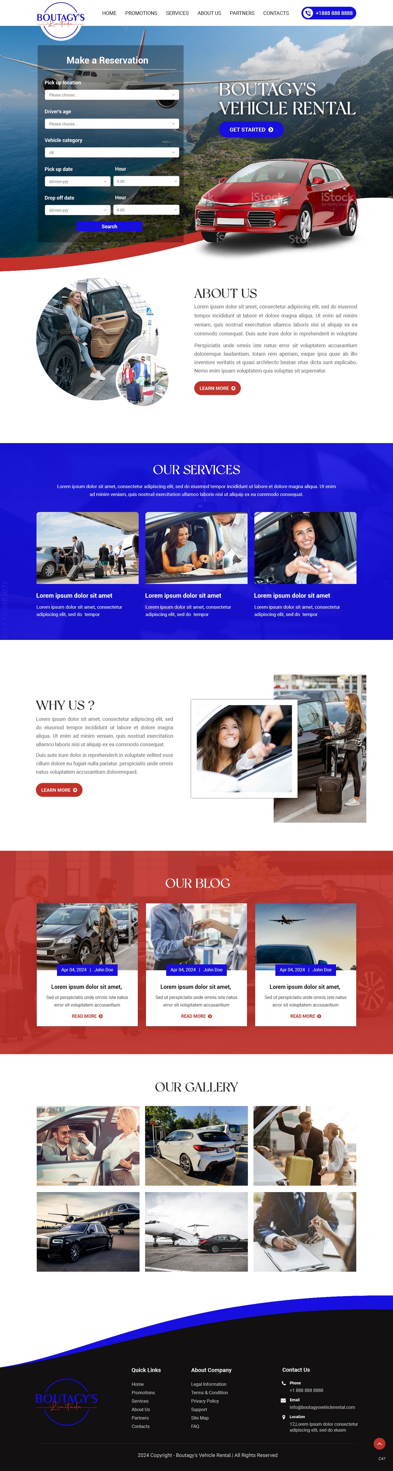 Web Design by pb for Boutagy's Ltd | Design #32718146