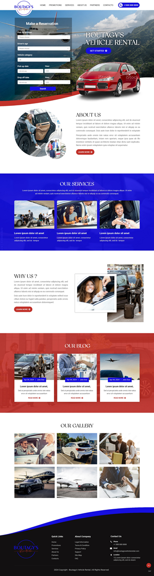 Web Design by pb for Boutagy's Ltd | Design: #32718146