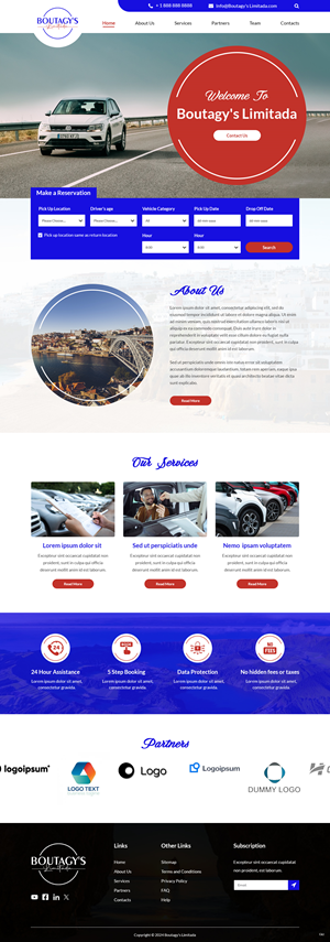Web Design by pb for Boutagy's Ltd | Design: #32718156