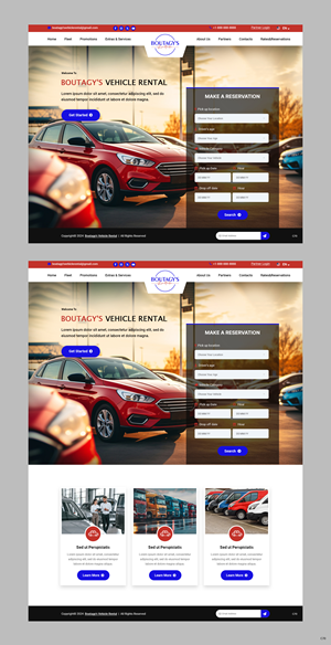 Web Design by pb for Boutagy's Ltd | Design: #32718160