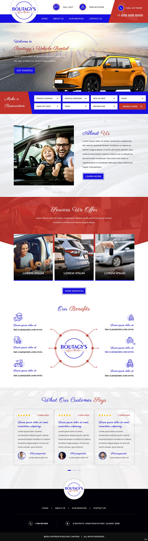 Web Design by pb for Boutagy's Ltd | Design: #32718161