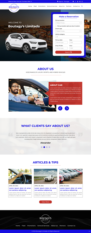 Web Design by pb for Boutagy's Ltd | Design: #32718163