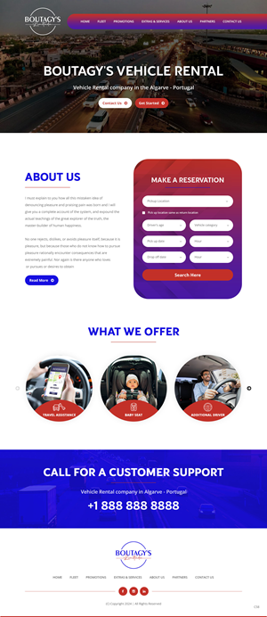 Web Design by pb for Boutagy's Ltd | Design: #32722805