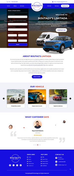 Web Design by pb for Boutagy's Ltd | Design: #32722807