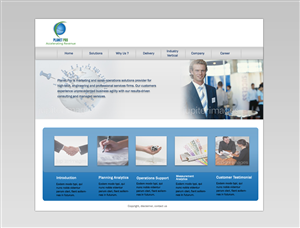Web Design by deph for PlanetPro Inc. | Design #70325