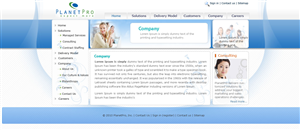 Web Design by Parag Thakur for PlanetPro Inc. | Design: #69419