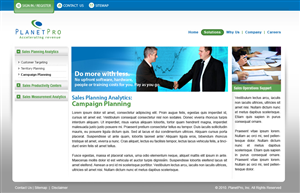 Web Design by Sky Ram for PlanetPro Inc. | Design: #70453