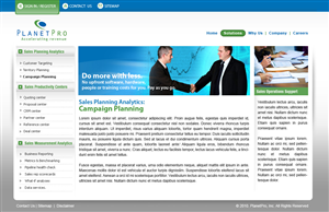 Web Design by Sky Ram for PlanetPro Inc. | Design: #70928