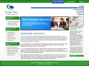 Web Design by LogoDesigns.ae for PlanetPro Inc. | Design: #70486