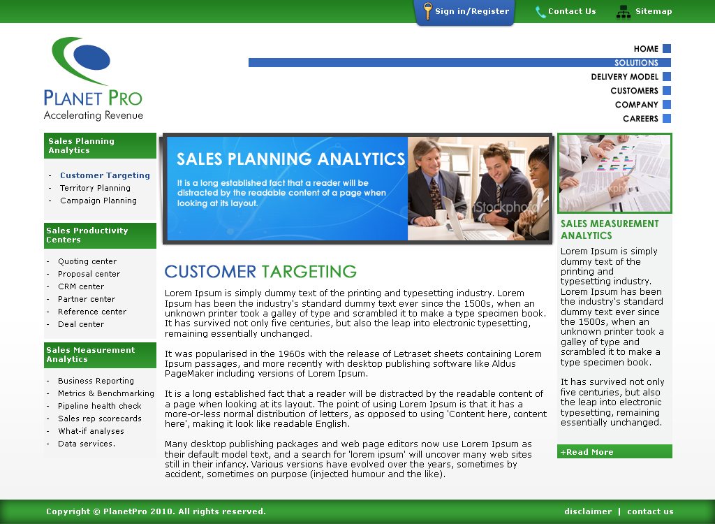 Web Design by LogoDesigns.ae for PlanetPro Inc. | Design #70862