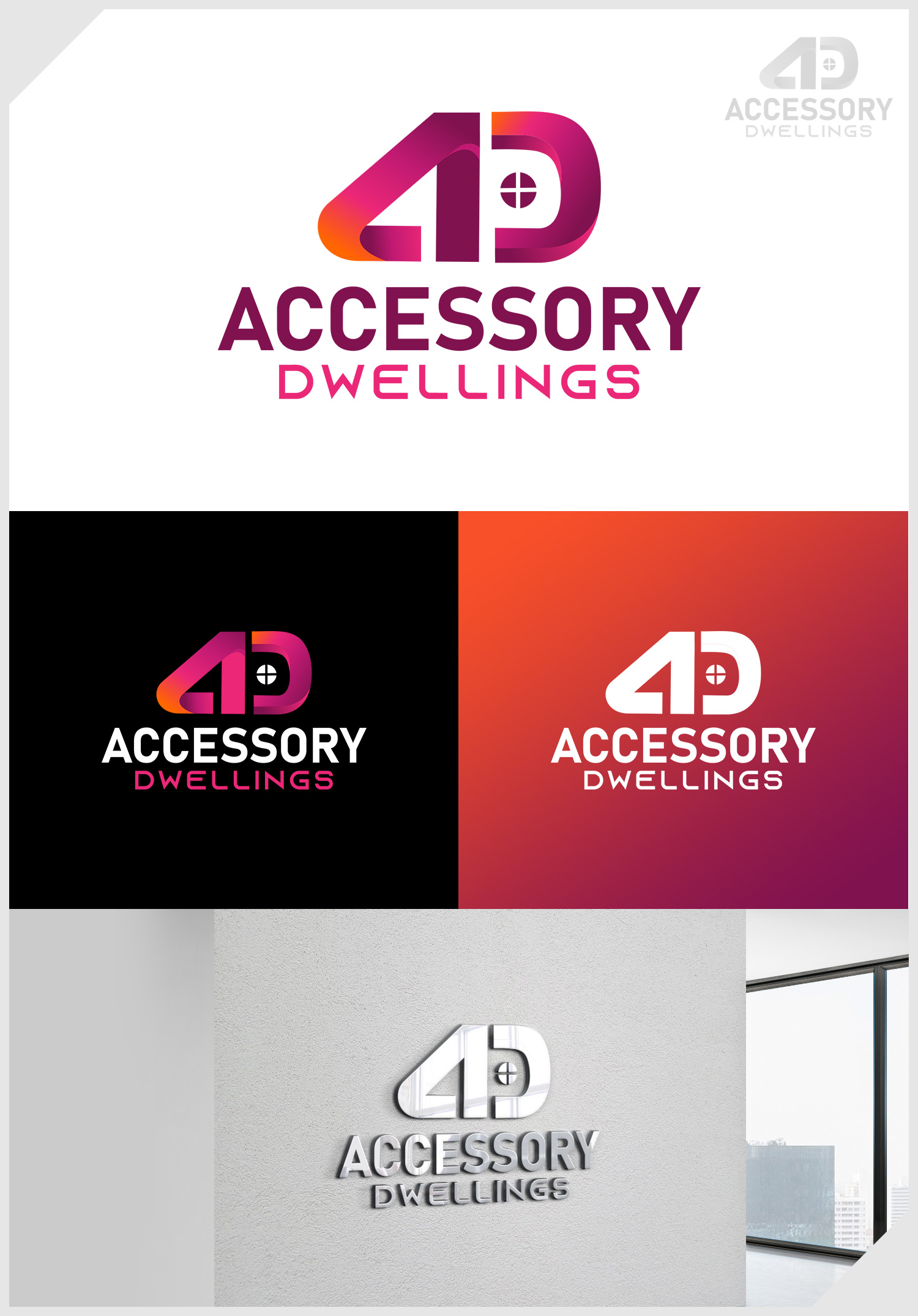 Logo Design by IDesign1606 for Accessory Dwellings | Design #32723005