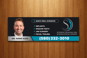 Billboard design for a small town Oral Surgeon