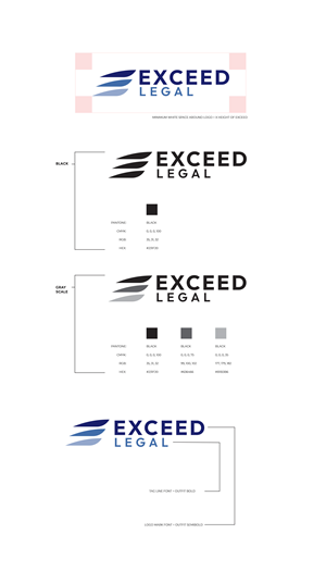 Diseño de Logo por Jelena B para Exceed Legal PLLC | Diseño: #32718704