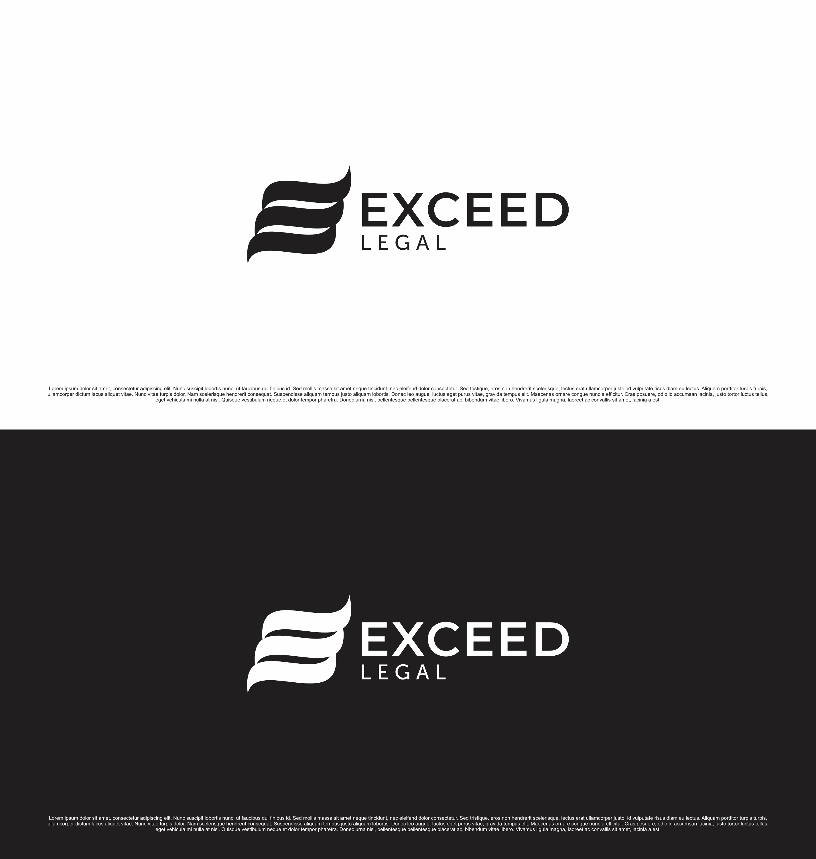 Logo Design by saesean for Exceed Legal PLLC | Design #32728327