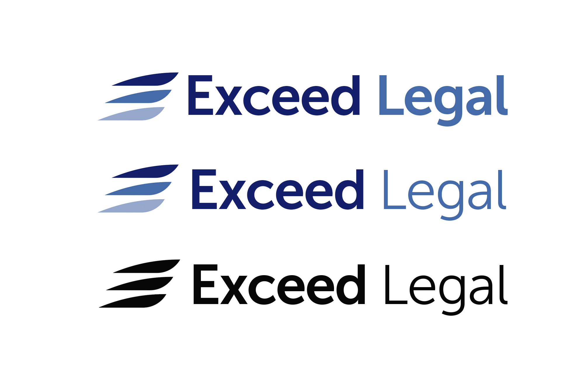 Logo Design by Ariesdesign2022 for Exceed Legal PLLC | Design #32731350