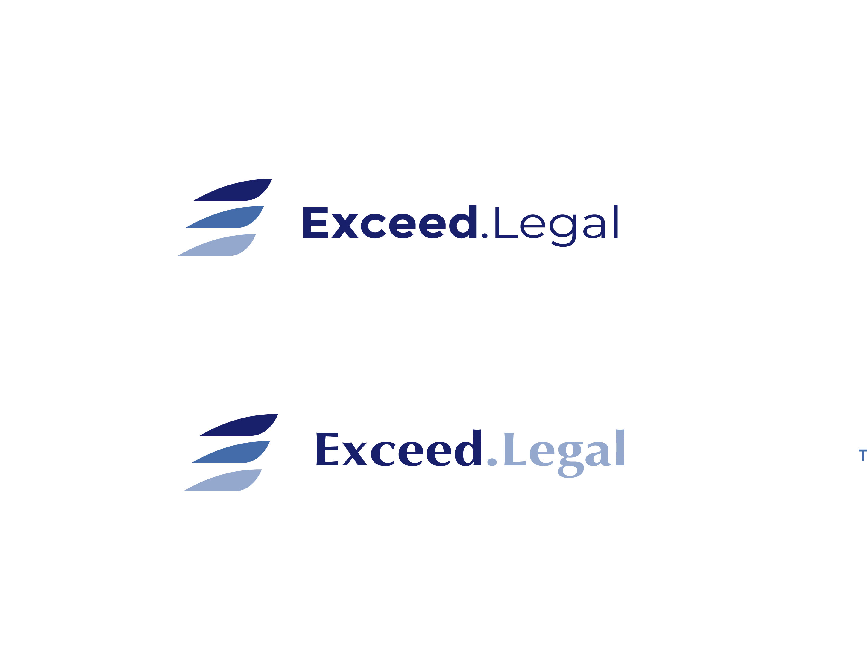 Logo Design by Art_lv for Exceed Legal PLLC | Design #32729910