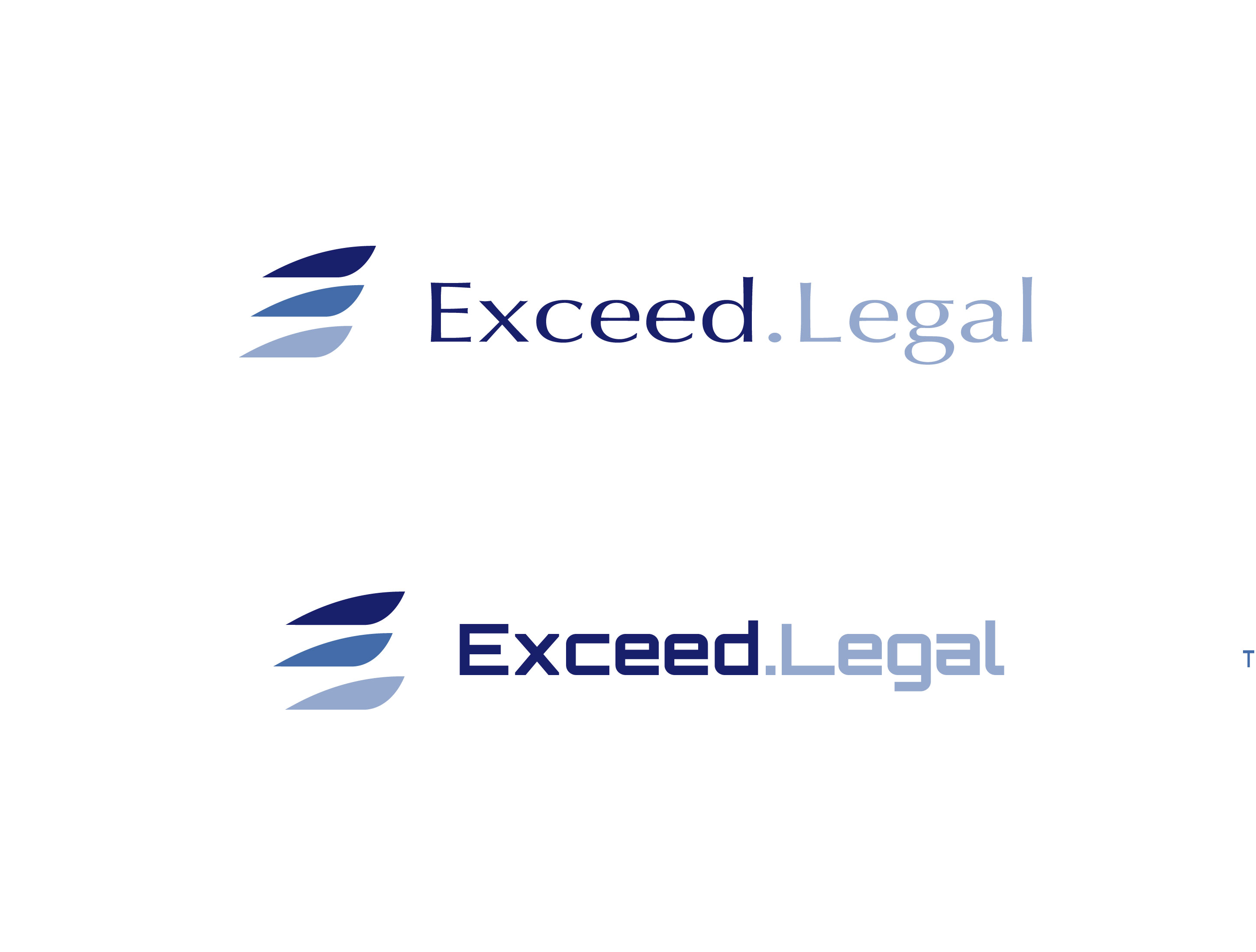 Logo Design by Art_lv for Exceed Legal PLLC | Design #32729911