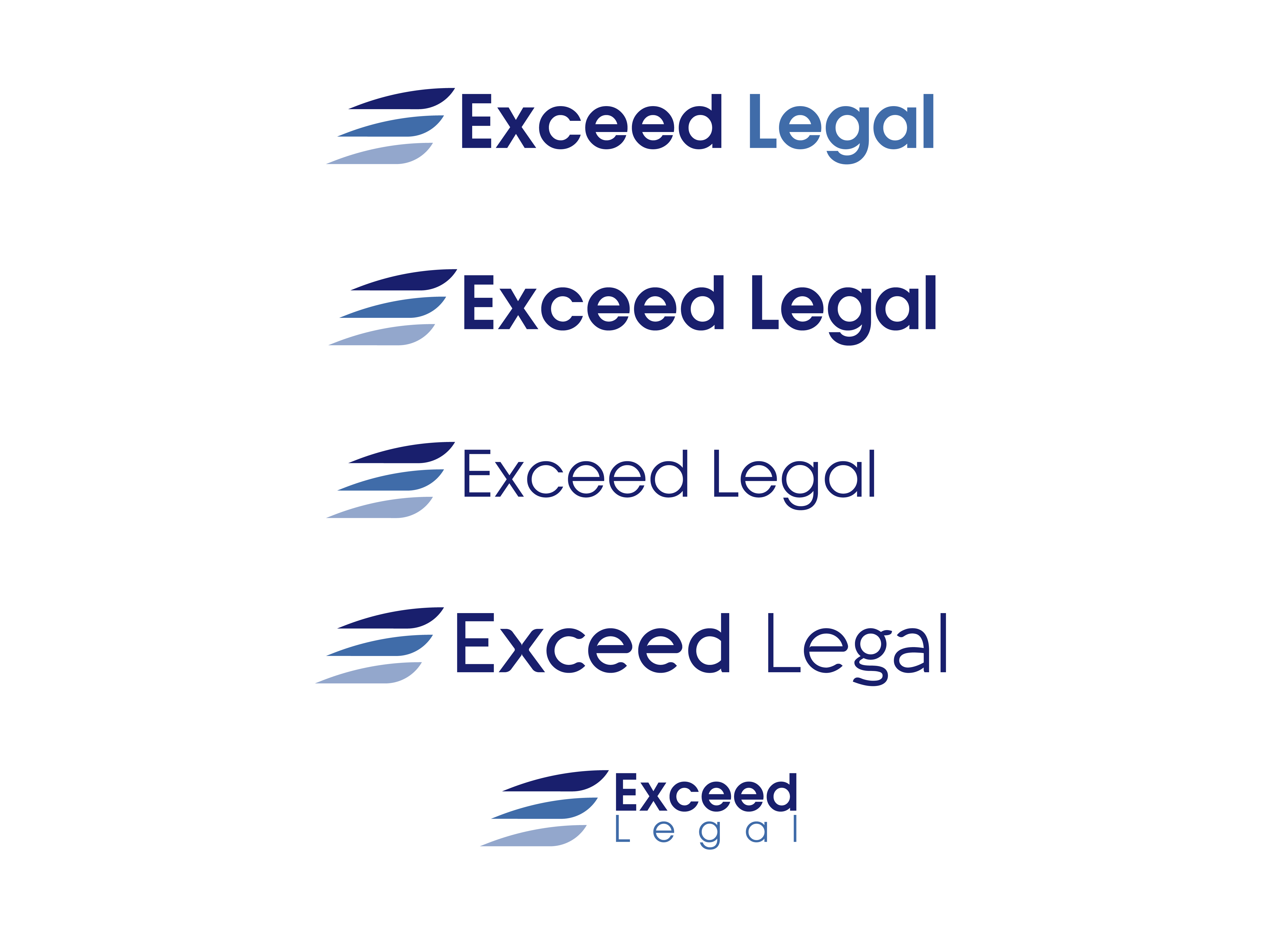 Logo-Design von Filip M für Exceed Legal PLLC | Design #32721533