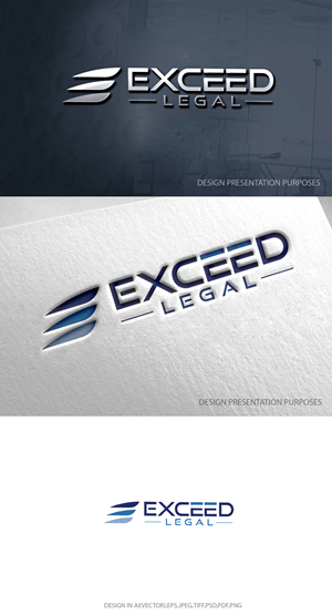 Logo-Design von zebronicgraphic für Exceed Legal PLLC | Design: #32721854