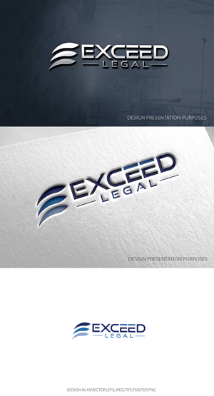 Logo-Design von zebronicgraphic für Exceed Legal PLLC | Design: #32721855