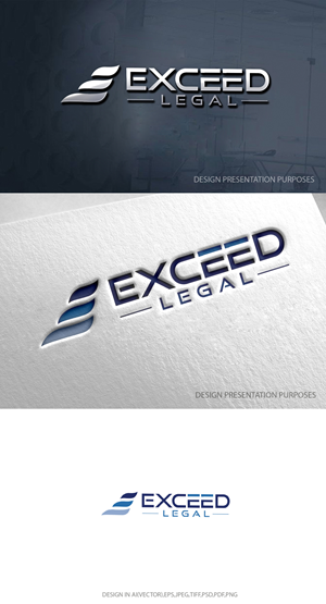 Logo-Design von zebronicgraphic für Exceed Legal PLLC | Design: #32721856