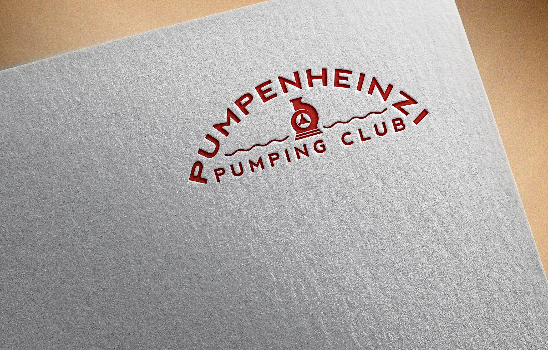 Masculine, Playful, Pump Industry Logo Design for PUMPENHEINZI ...